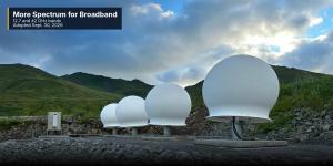 Starlink gateway terminals. Photo: Global Satellite.